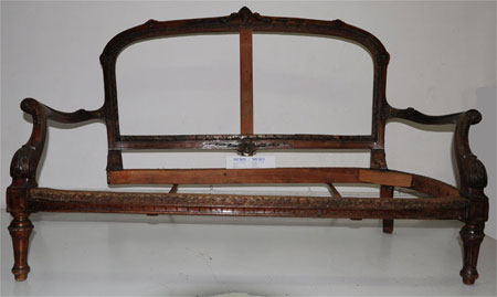 Sofa estilo esqueleto